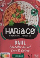 Dahl de lentilles corail, coco & épices
