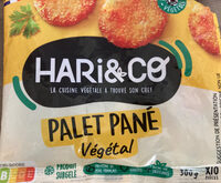 Palet pané végétal