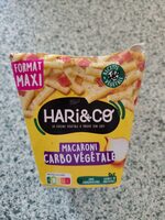 Macaroni carbo végétale