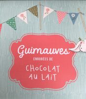 Guimauves enrobées de chocolat au lait