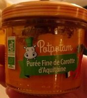 Purée fine de carottes