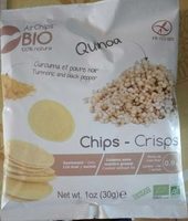 Chips à base de quinoa