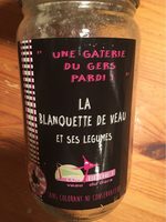 La blanquette de veau et ses légumes