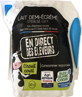 Lait demi écrémé