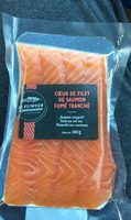 Coeur de filet de saumon fumé