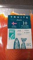 Truite asc fumée