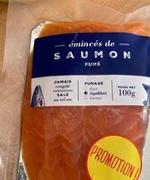 Émincés de saumon
