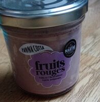 Panne cotta fruits rouges