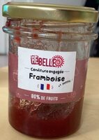Confiture engagée framboise