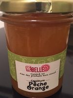 Confiture peche orange