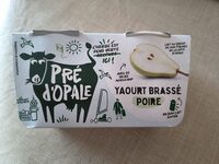 Yaourt brassé poire