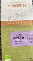 Equateur Esmeralda Noir 70%