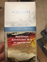 République Dominicaine 75% sucre de coco