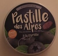 Pastille des Alpes à la myrtille