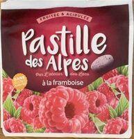 Pastille des Alpes à la framboise