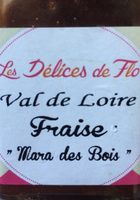 Confiture de fraise "mara des bois"
