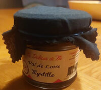 Confiture val de Loire myrtille