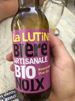 Bière artisanale bio aux noix la lutine