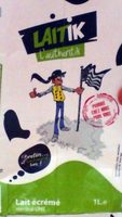 Lait Ecrémé stérilisé U.H.T.