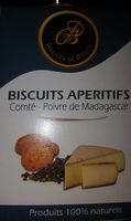 Biscuits apéritifs compté poivre