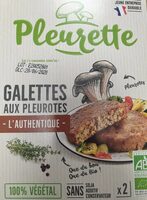 Galettes aux pleurotes