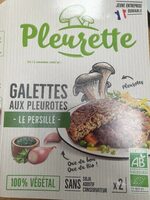 Galettes aux pleurotes persillé