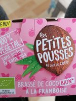 Brassé de coco bion à la framboise
