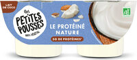Crémeux coco protéiné nature