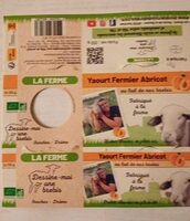 Yaourt fermier abricot