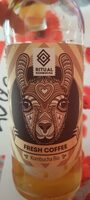 Fresh coffee kombucha bio