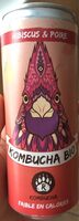 Kombucha bio hibiscus et poire