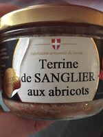Terrine de sanglier aux abricots