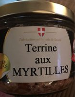 Terrine myrtille