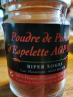 Poudre de piment d'espelette