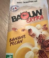 Barre banane pécan