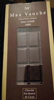 Chocolat Sao Tomé 100%
