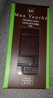 Chocolat d'ivoire 70%