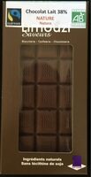 Chocolat lait 38%