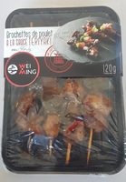 Brochette de poulet sauce Teriyaki