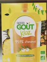 Good Gout Kidz 99.9% d'ananas-360g