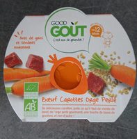 Bœuf carottes orge perlé-Good Gout-220g