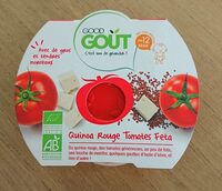 Quinoa rouge tomates fêta-Good gout-220g