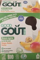 Brassé vegetal au lait de coco mangue banane passion
