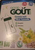 Céréales nuit, tilleul, camomille sans gluten sans sucres