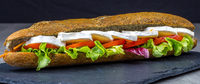Sandwich crudité / chèvre (seguin)
