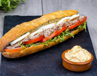 Sandwich Thon/crudités