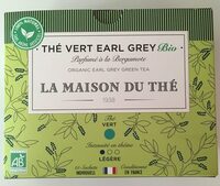 Thé vert earl grey