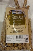Gressins multigraines artisanaux