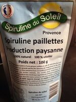 Spiruline paillettes