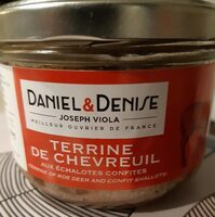Terrines de chevreuil
